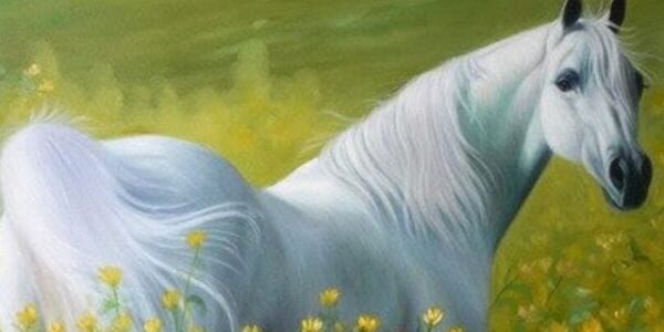 تفسير رؤية الحصان الأبيض في المنام ودلالاته لمختلف الحالات