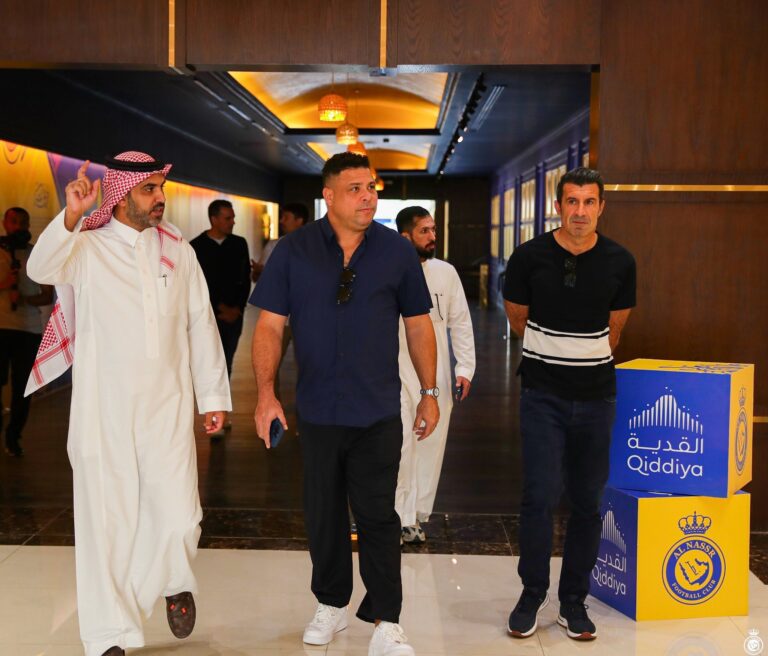 رونالدو البرازيلي يزور النصر والكشف عن السبب