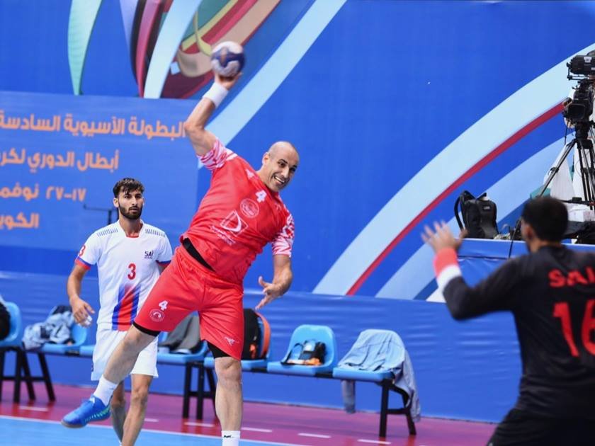 مشاهدة بث مباشر لمباراة العربي القطري والقادسية الكويتي في بطولة آسيا لكرة اليد