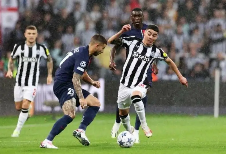 مشاهدة مباراة باريس سان جيرمان ونيوكاسل بث مباشر في دوري أبطال أوروبا