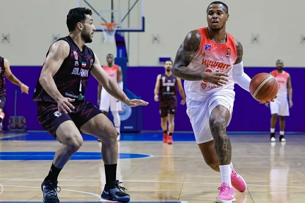 مشاهدة مباراة الريان القطري والكويت الكويتي بث مباشر في بطولة غرب آسيا لكرة السلة