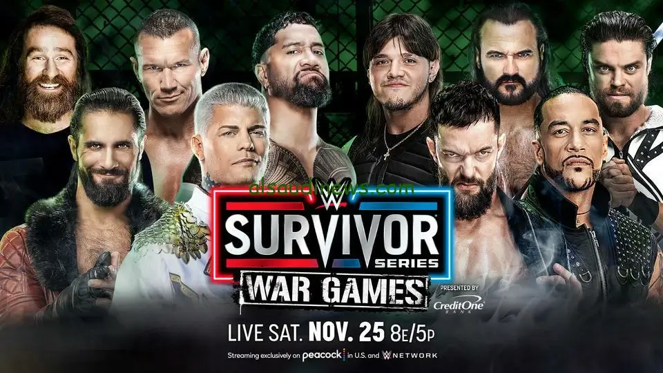 شاهد البث المباشر لعرض المصارعة WWE Survivor Press
