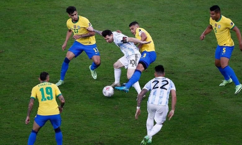 مباراة الارجنتين والبرازيل بث مباشر