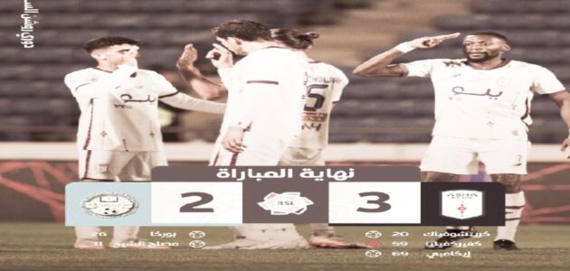 أبها تفوز بمباراة مثيرة ضد الأخدود بنتيجة 3-2