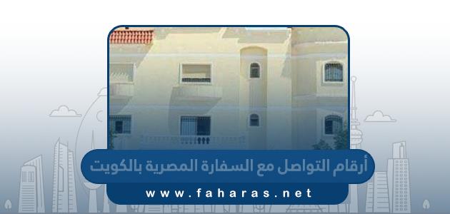 أرقام التواصل مع السفارة المصرية بالكويت