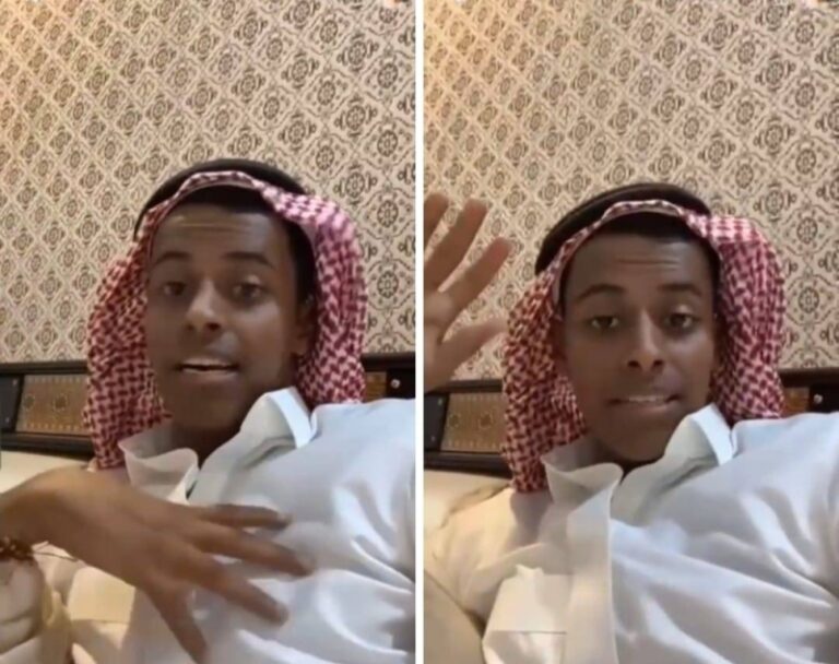 أول رد من قعيد المجد على اتهام مشهور كويتي للسعوديين الذين قاطعوا التيك التوك بأنهم مدفوع لهم