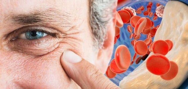 احذر.. علامات الإصابة بارتفاع الكوليسترول تظهر على الوجه