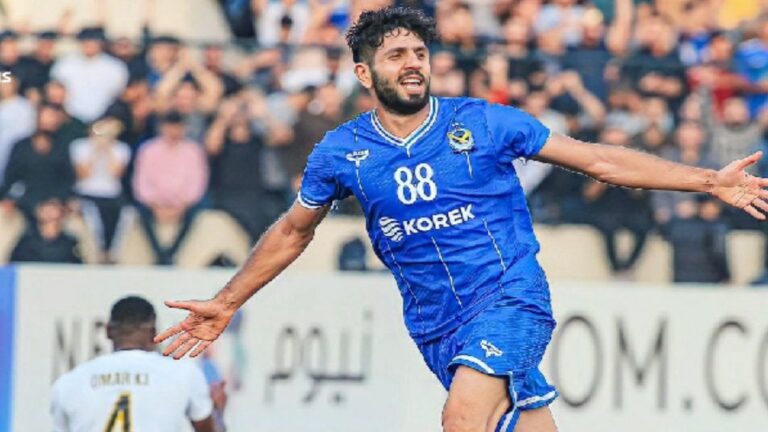 القوة الجوية العراقي يرد الثأر ويفوز على الاتحاد السعودي بثنائية نظيفة