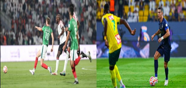 النصر يعبر الخليج والاتفاق يتعثر بالتعادل من أمام الرائد بدوري روشن السعودي