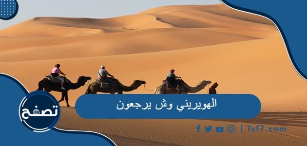 الهويريني وش يرجعون وما هو نَسب عائلة الهويريني