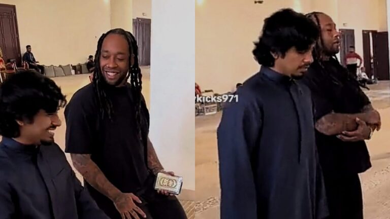 بعد اعتناقه للإسلام.. شاهد الرابر الأمريكي تاي دولا ساين يؤدي صلاته الأولى
