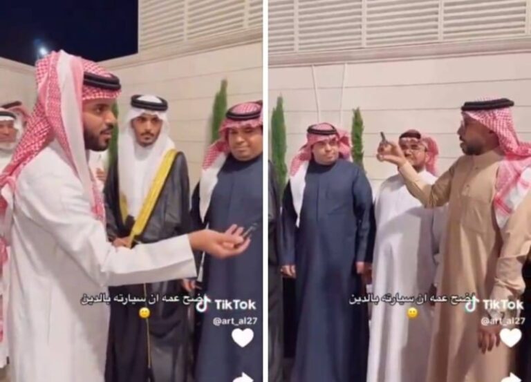 بعدما فوجئ بشرائها بالدين.. شاهد غازي الذيابي يتكفل بسداد ثمن سيارة عمه اللكزس