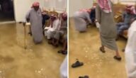 تحولت إلى بركة مياه.. شاهد غرق قاعة احتفالات أثناء إقامة مناسبة بسبب الأمطار الغزيرة