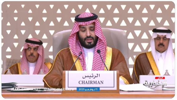 تفاصيل كلمة ‎ولي العهد في القمة العربية الإسلامية