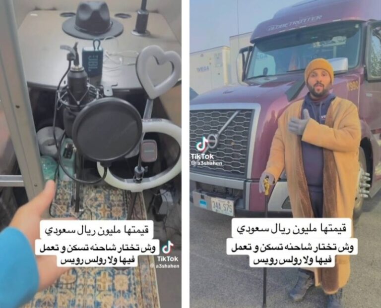 حولها لمنزل متكامل.. شاهد عراقي يعمل في أمريكا يستعرض مواصفات شاحنته ويكشف عن سعرها الصادم