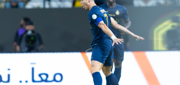 رقم تاريخي لنجم النصر رونالدو بعد هدفه في شباك الخليج