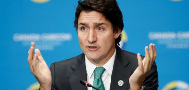زلة لسان رئيس الوزراء الكندي بشأن غزة تعرضه لانتقادات