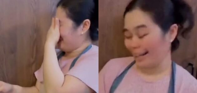 سيدة تفاجئ عاملتها المنزلية بتذكرة سفر بعد غيابها 7 سنوات عن أبنائها.. شاهد ردة فعلها