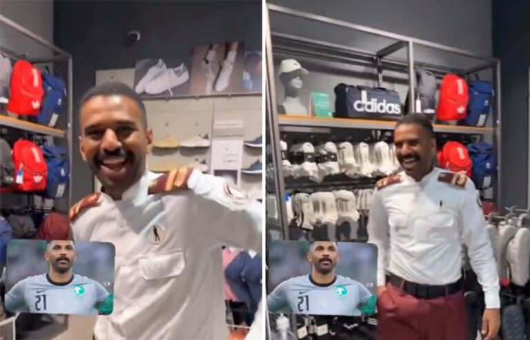 شاهد أحدث ظهور لـ شبيه حارس الهلال محمد العويس