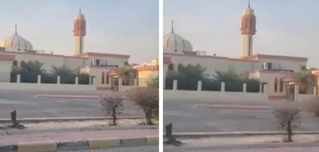 شاهد أطفال يستخدمون ميكروفون مسجد في الكويت لإنقاذهم بعد الغلق عليهم