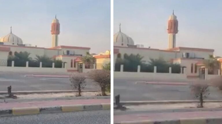 شاهد أطفال يستخدمون ميكروفون مسجد في الكويت لإنقاذهم بعد الغلق عليهم