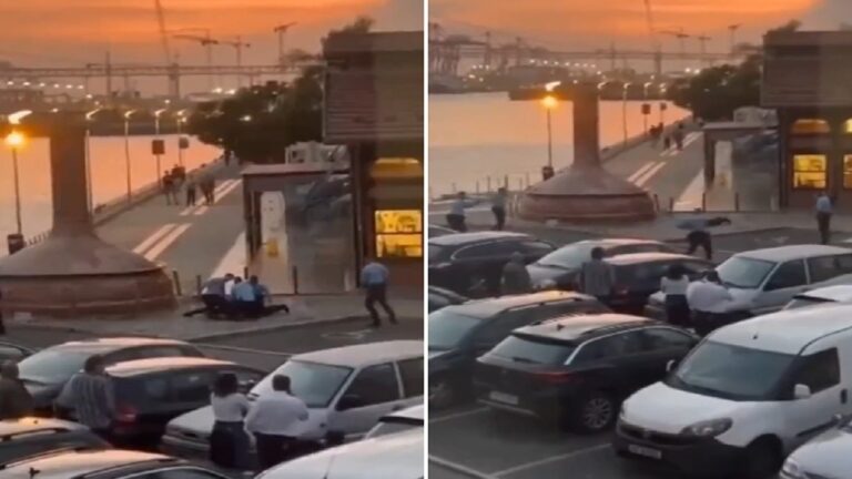 شاهد القبض على شاب طلب قنبلة يدوية بدلاً من عصير رمان أثناء زيارته للبرتغال