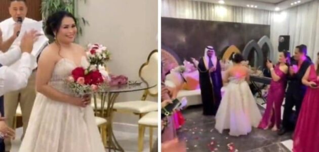 شاهد حفل زفاف شاب خليجي وفلبينية يثير إعجاب رواد التواصل الاجتماعي