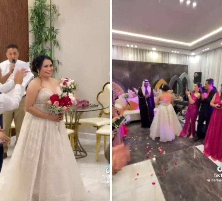 شاهد حفل زفاف شاب خليجي وفلبينية يثير إعجاب رواد التواصل الاجتماعي