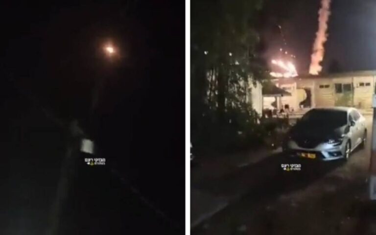 شاهد خلل فني يصيب القبة الحديدية ويتسبب في سقوط صاروخًا إسرائيليًا على تل أبيب