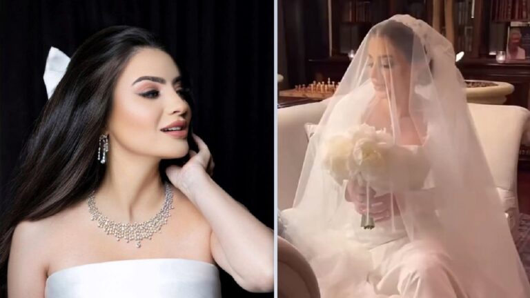 شاهد دانية الشافعي تخطف الأنظار بـ إطلالة ساحرة في حفل زفافها