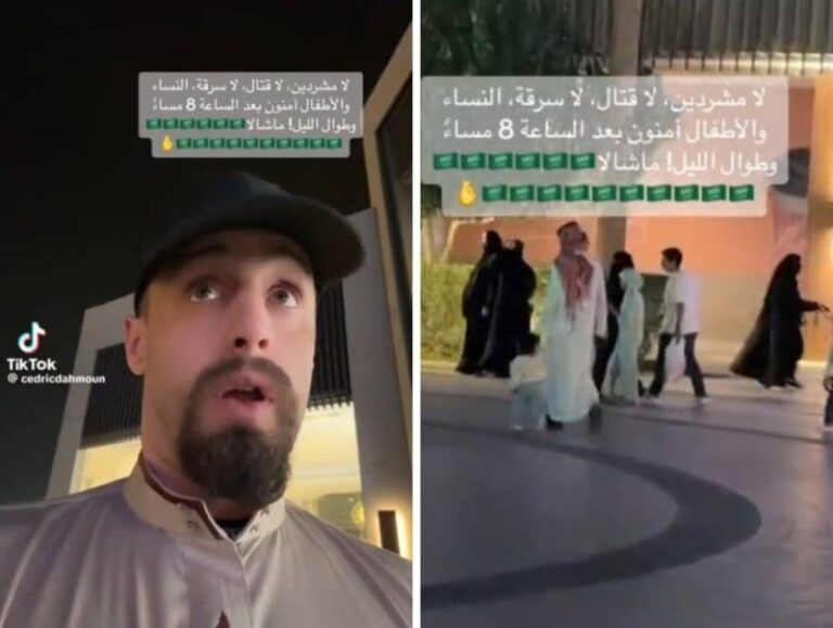 شاهد ردة فعل سائح بلجيكي بعدما رأى الأطفال والمواطنين يتجولون ليلا