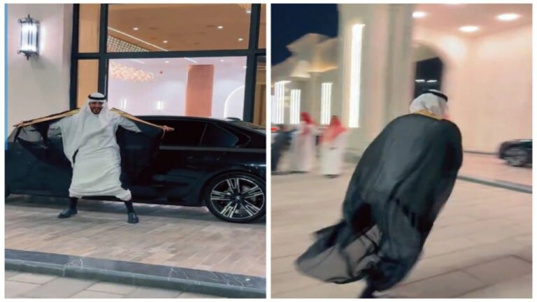 شاهد عريس يحتفل بزواجه على طريقة رونالدو