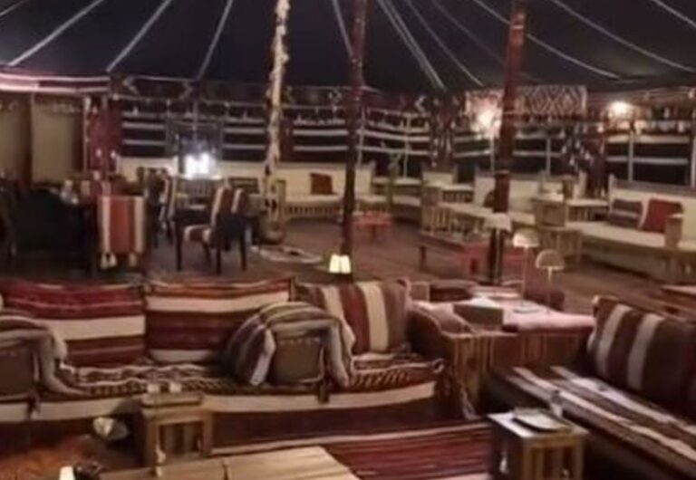 شاهد.. فيديو لمخيم يزيد وعبدالله الراجحي في البر يحصد إعجاب واسع