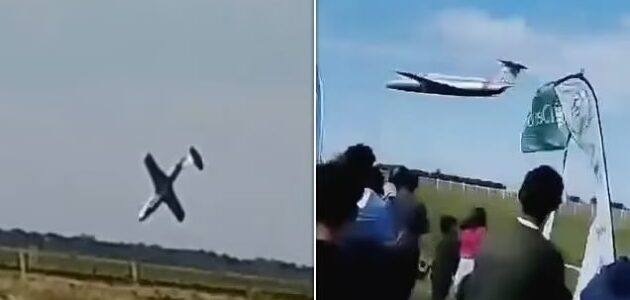 شاهد لحظة سقوط طائرة أثناء عرض جوي في الأرجنتين.. والكشف عن مصير طاقمها