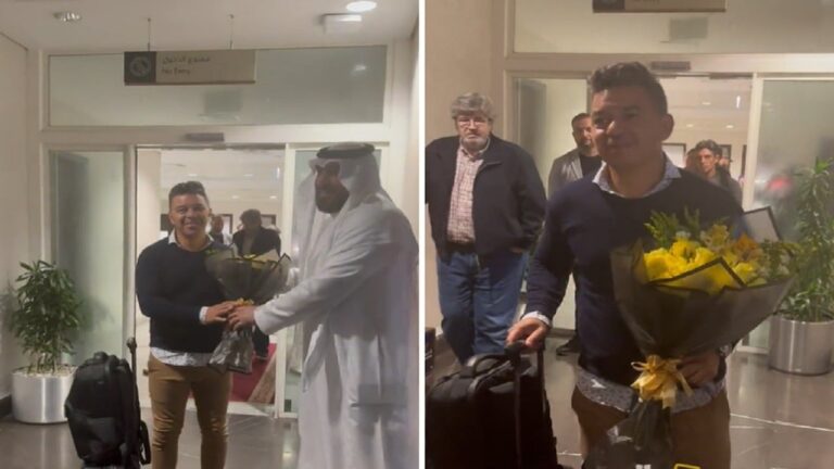 شاهد لحظة وصول مدرب الاتحاد الجديد مارسيلو غالاردو إلى جدة