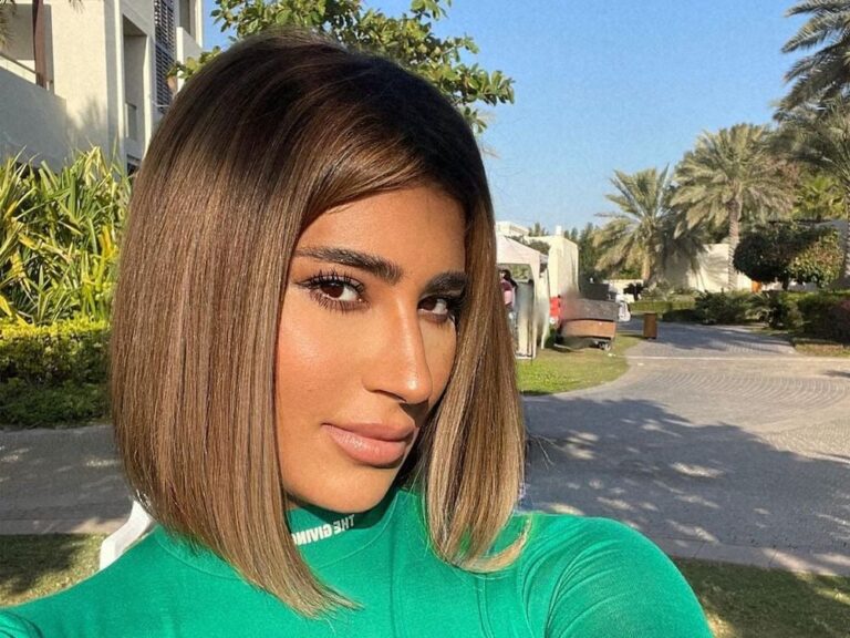 شاهد ليلى عبدالله تعود لملامحها الطبيعية بعد إزالة الفيلر