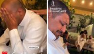 شاهد مشهور السناب شات ابو ريان يثير جدل واسع بعد تصويره صديقه أثناء بكاءه على والدته