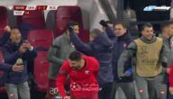 شاهد.. مهاجم الهلال ميتروفيتش يحتفل بتأهل منتخب صربيا إلى اليورو بفرحة جنونية