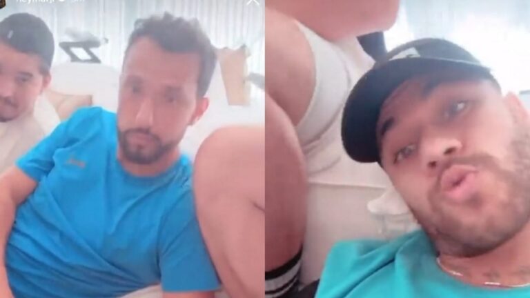 شاهد نيمار في أحدث ظهور بعد العملية