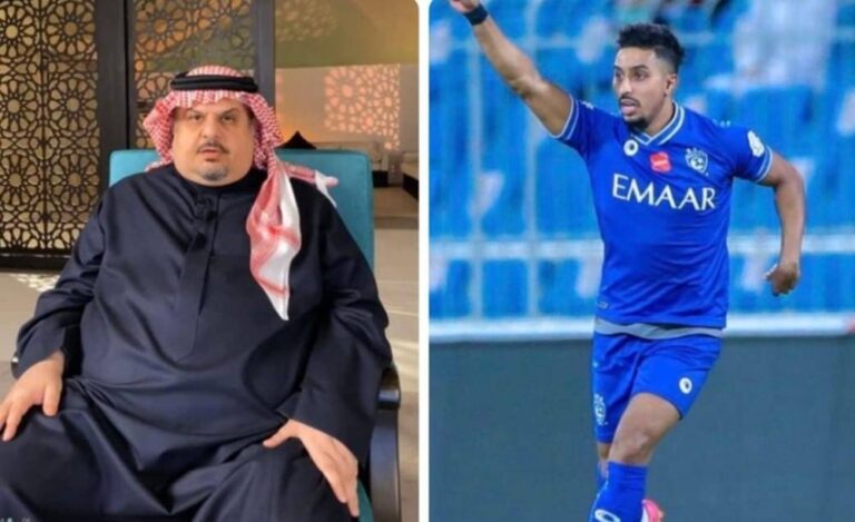عبد الرحمن بن مساعد يدعو الاتحاد السعودي لفتح تحقيق ⁧مع سالم الدوسري‬⁩ لهذا السبب