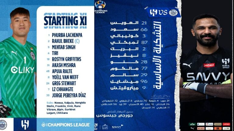 غياب علي البليهي عن صفوف كبير آسيا: تشكيلات الفِرَق: مومباى سيتى – الهلال في دوري أبطال آسيا ( حكم قطري يدير مباراة الهلال ضد مومباي سيتي )