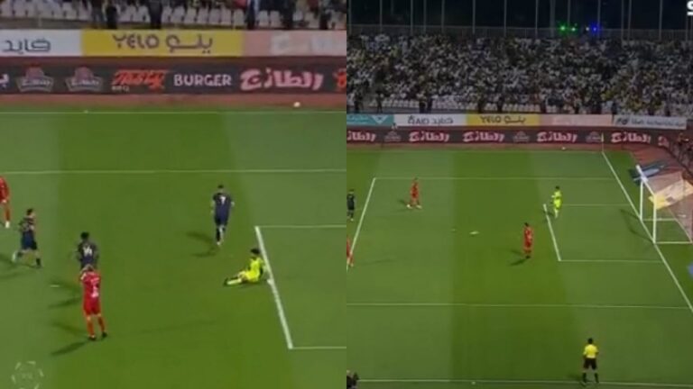 فيديو.. خطأ قاتل من باخشوين يكلف الوحدة هدفاً أمام النصر