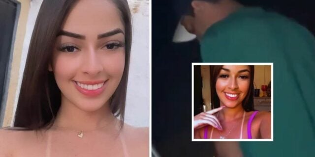 فيديو صادم.. فتاة تلتقط بالجوال لحظة قتلها على يد خطيبها وهي تضحك