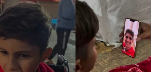 فيديو.. لفتة إنسانية من ياسين بونو مع طفل فلسطيني تحصد الإعجاب