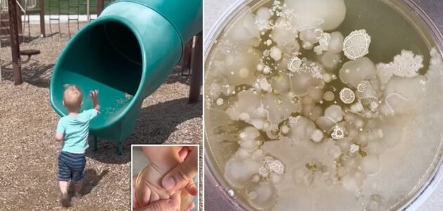 فيديو مرعب يكشف عن ما تحمله يدا طفلك بعد اللعب في الخارج لمدة ساعة فقط