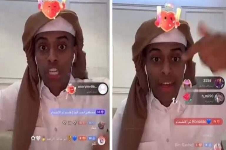 قعيد المجد يهدد بترك تيك توك بسبب مقاطع الإساءة للسعودية