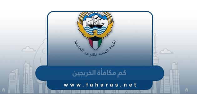 كم قيمة مكافأة الخريجين في الكويت 2023