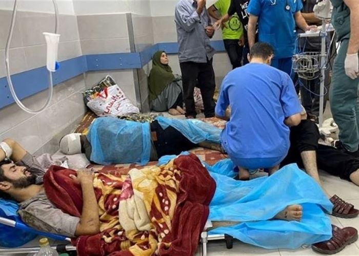 مشاهد مروعة لعمليات إخلاء في مستشفى الشفاء بغزة بعد إعلان مهلة قصيرة من الجيش الإسرائيلي