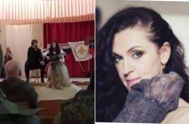 مقتل ممثلة روسية وهي تغني على المسرح بقصف أوكراني