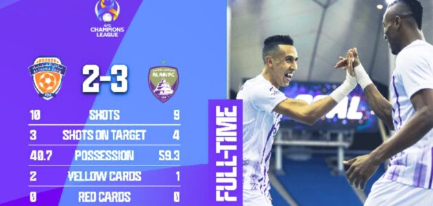 ملخص مباراة الفيحاء والعين بنتيجة 3-2 .. خسارة الفيحاء
